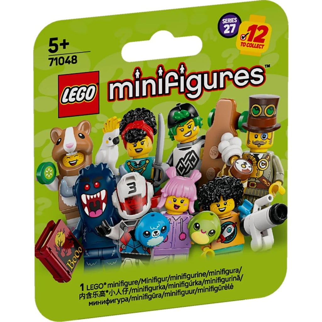 LEGO Minifigures Series 27 Mystery Box, Get 1 of 12 Collectible Figures incl. Cupid, Pterodactyl, Jetpack Racer & More