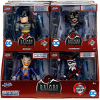 Jada Toys DC Batman (1 Piece) - 1 of 4 Collectible Metal Figures (Batman, Joker, Catwoman, Harley Quinn) for Fans and Collectors from 8 Years, Wave 2, Random Selection, 6.5 cm