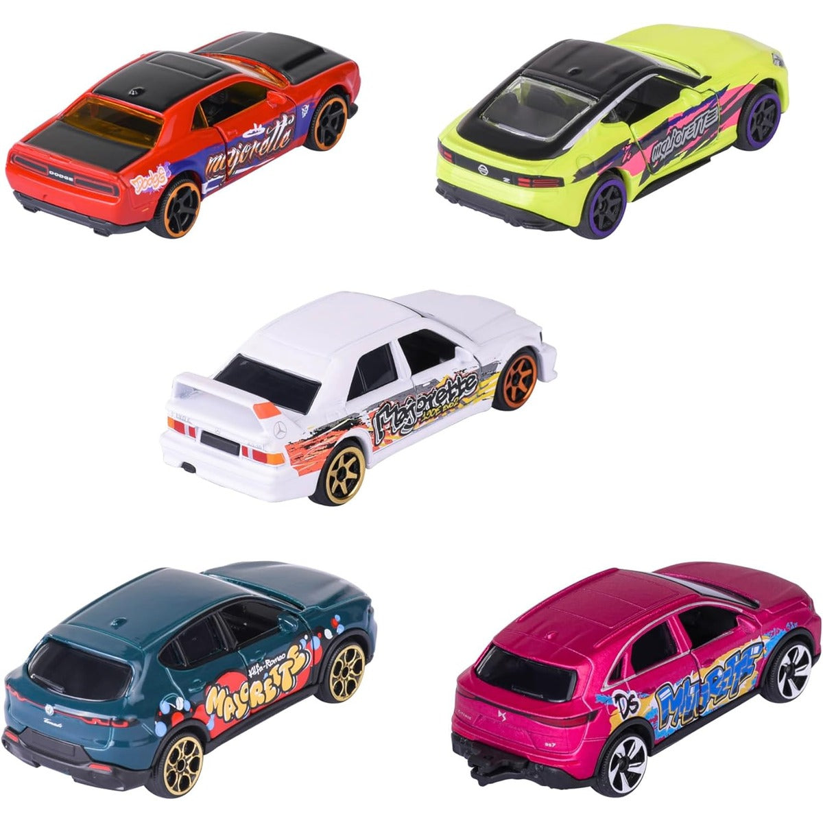 Majorette - Giftpack SL 11 5Pcs - Set of 5 Vehicles Including 2