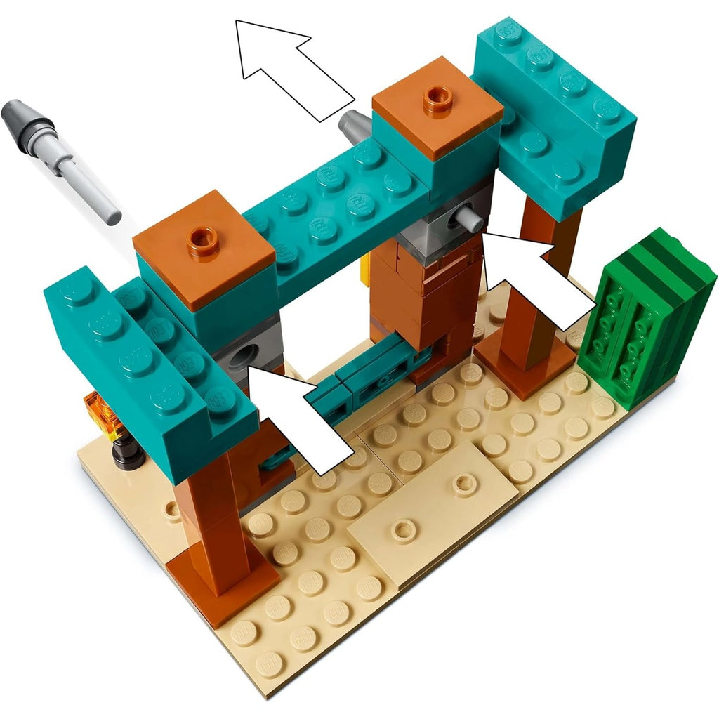 LEGO Minecraft 21267 Evil Villagers Desert Patrol Toy Toy Birthday