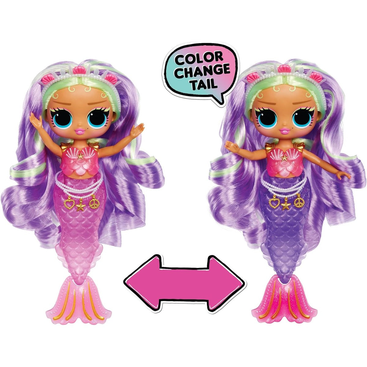 LOL Surprise Tweens Mermaid Cleo Clove Fashion Doll with Color Changing