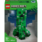 Lego 21276 Minecraft Creeper Toy, Birthday Gift, Blocks, Boys, Girls, Children, 10, 11, 12, Elementary Students, Micra, Minecraft Goods, Game, Competition, Robot