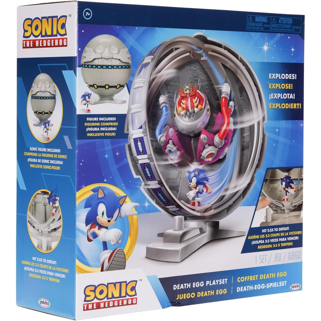 Sonic The Hedgehog 2.5" Action Figure Death Egg Playset with Sonic
