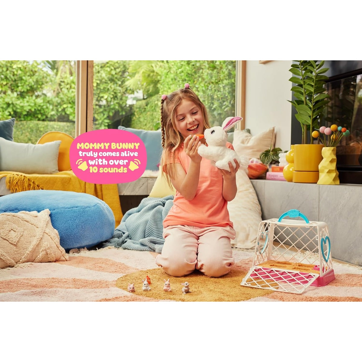 Pets Alive Mama Bunny & Baby Surprise, Series 1