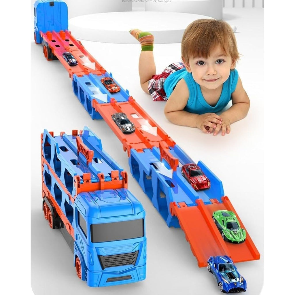 Techtonix The Ejection Refueling Bottle Track Is Equipped With 2 Alloy Cars