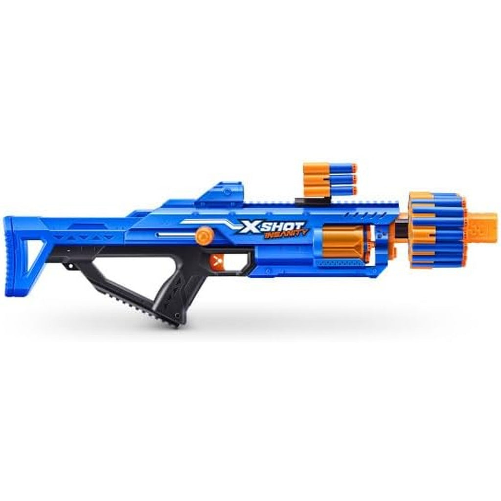 XSHOT Insanity Bezerko by ZURU with 48 Darts, Air Pocket Technology Darts and Dart Storage, Outdoor Toy for Boys and Girls, Teens and Adults