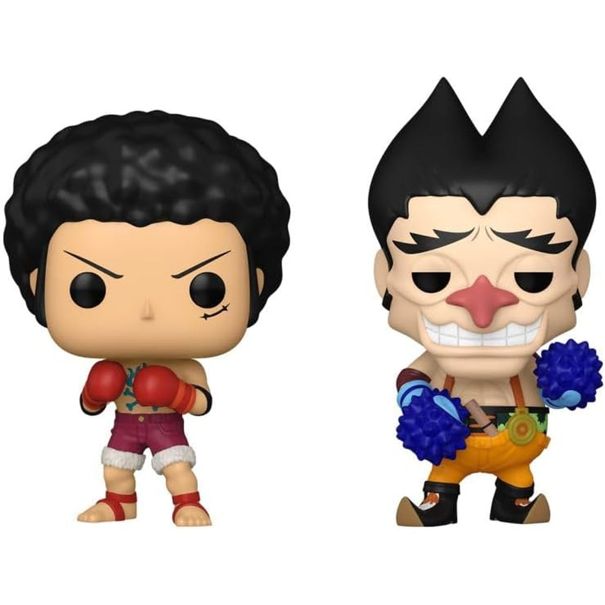 Pop! Animation: One Piece: Luffy & Foxy (2-Pack) Hot Topic Exclusive