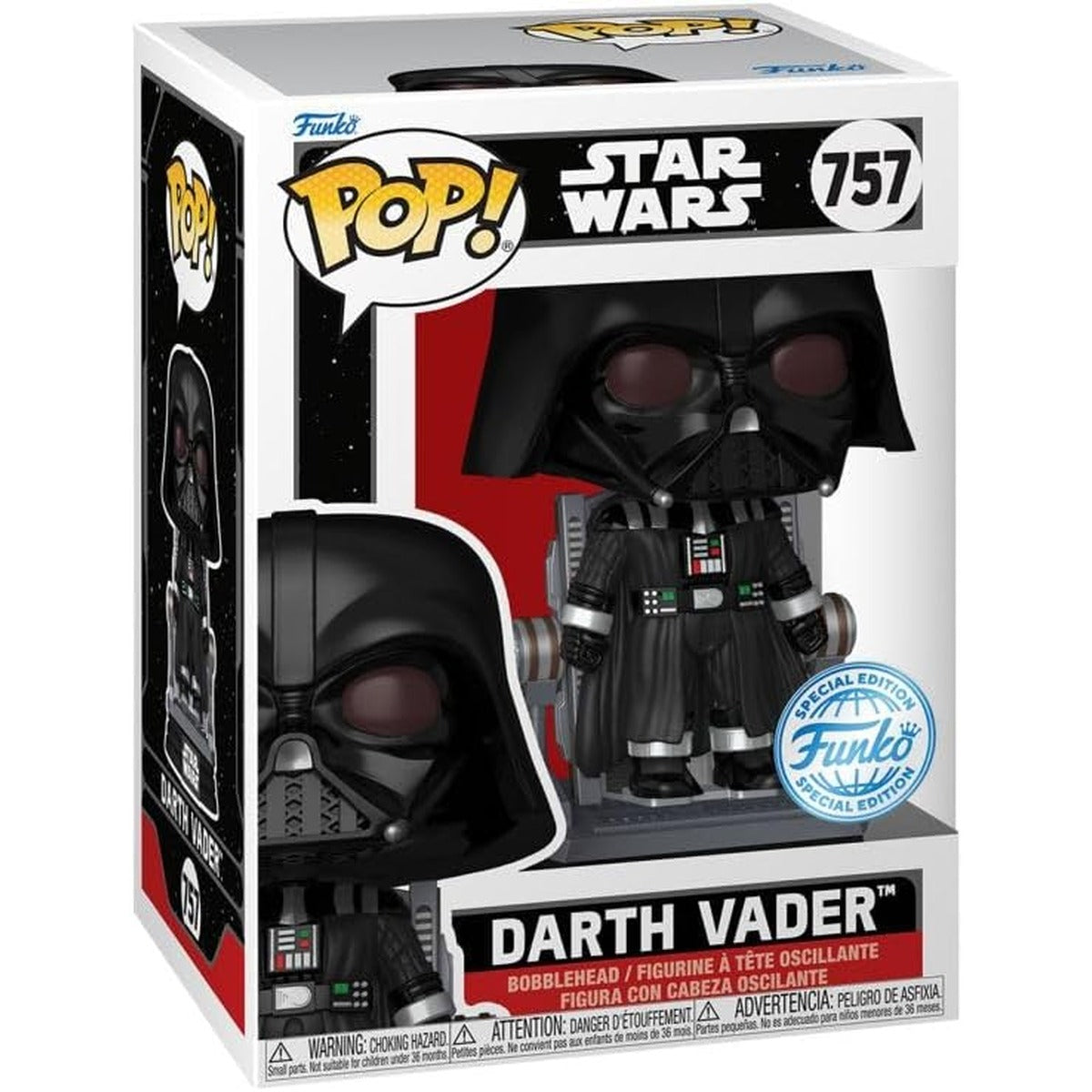 Funko Pop Darth Vader Special Edition 757