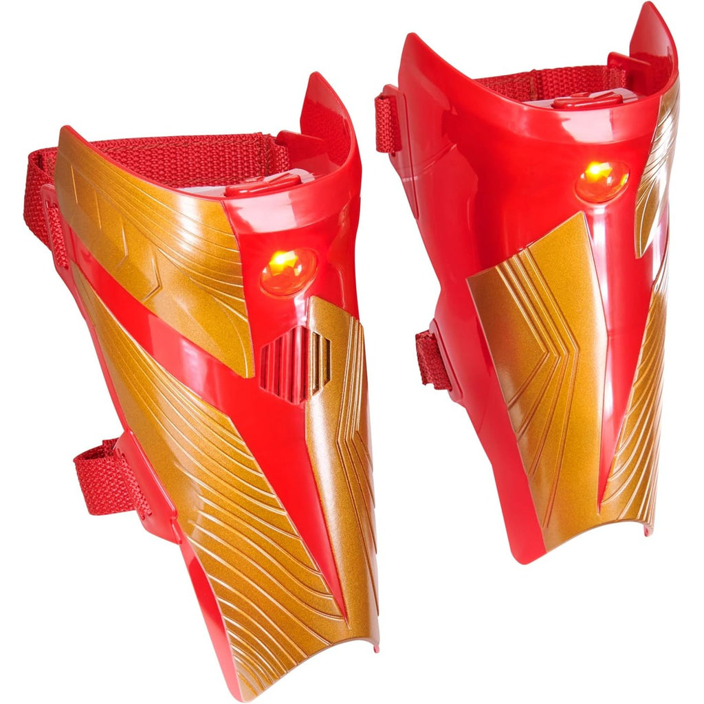 DC Comics, The Flash Speed Force Runner, Shin Guards, Lights & Sounds, Role Playing Accessory by The Flash, Batteries Included, for Boys and Girls Ages 4+
