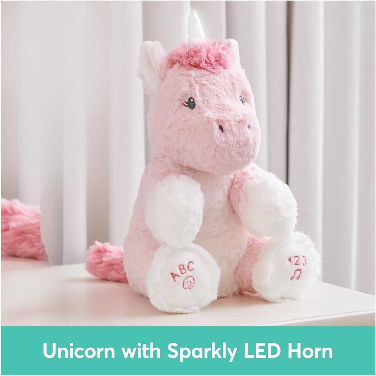 GUND Baby Alora The Unicorn Animated Plush