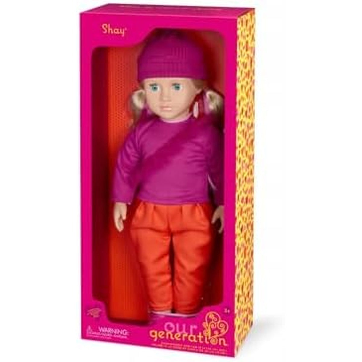 Our Generation 18 cm Fashion Doll in Colour Block Outfit, Shay