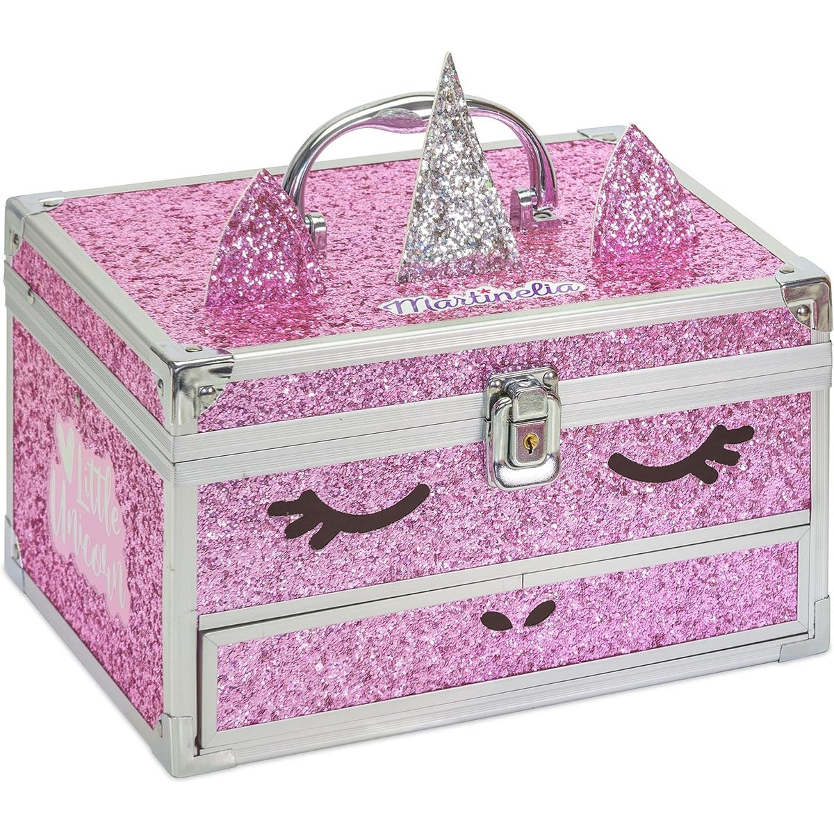 MARTINELIA UNICORN BIG GLITTER CASE