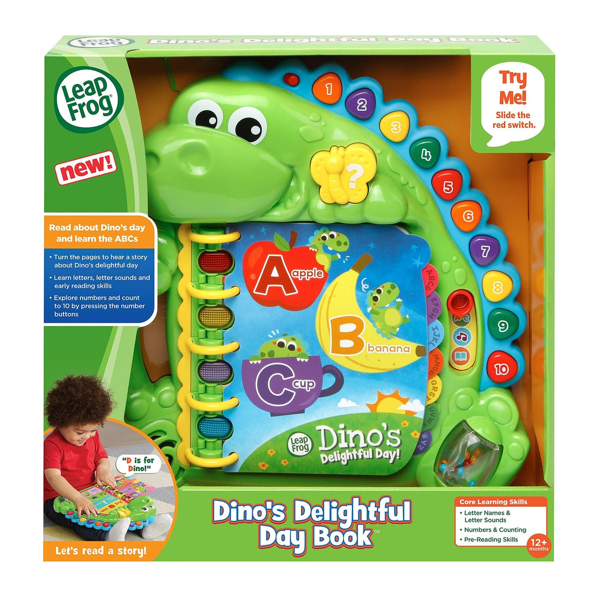 LeapFrog 600503 Dino's Delightful Day Baby Educational and Interactive