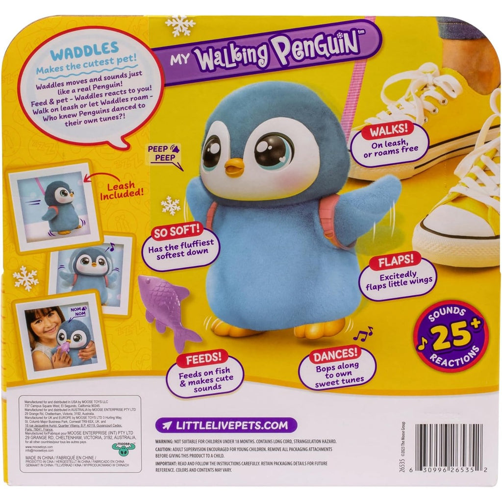 Little Live Pets Walking Penguin My Pet Waddles