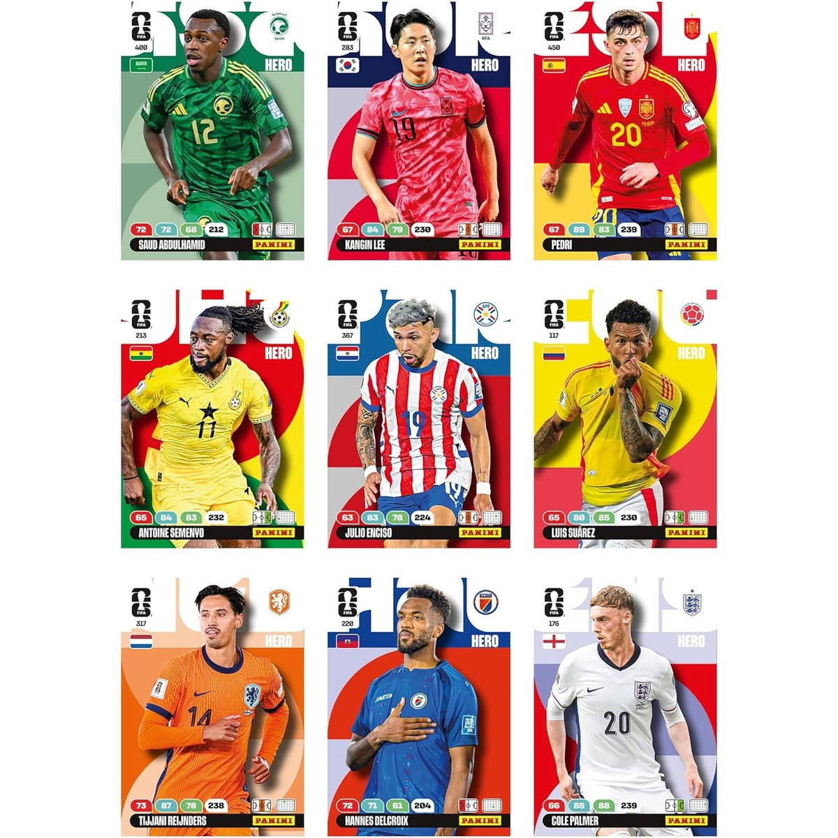 Panini Adrenalyn XL FIFA World Cup 2026 Official Trading Cards Collectible Football Card Game