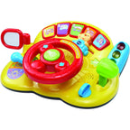 VTech Turn and Learn Driver, Yellow 10.8" x 4.3" x 8.9" Yellow
