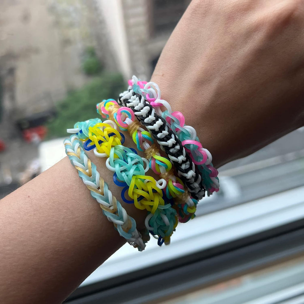 Rainbow Loom® MEGA Combo Set, Features 7000+ Colorful Rubber Bands, 2 Step-by-Step
