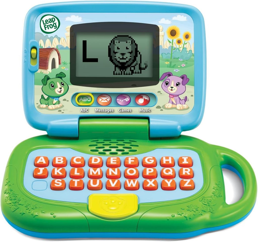LeapFrog Scout My Own Leaptop (Green), Interactive Learning Laptop, Teaches Letters