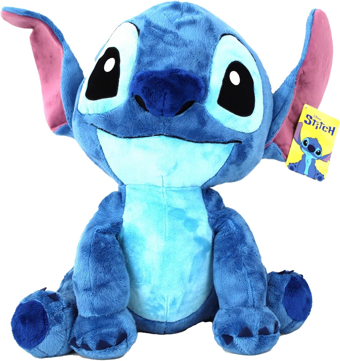 Disney Disney Plush Core Stitch 20-Inch, Detailed Stitch Plush Sculpturing With Embroidered Features, Plush, Soft Toy Stuffed
