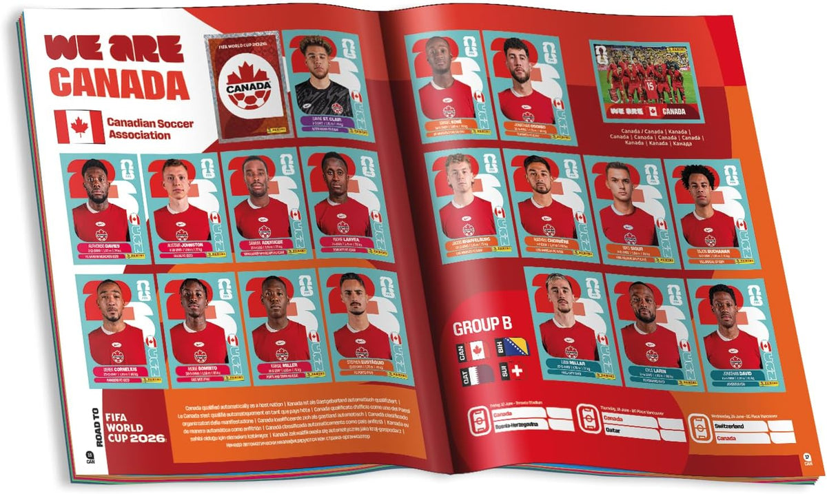 Panini FIFA World Cup 2026 Sticker Album, Multicolor