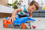 Hot Wheels Shark Chomp Transporter Playset with One 1