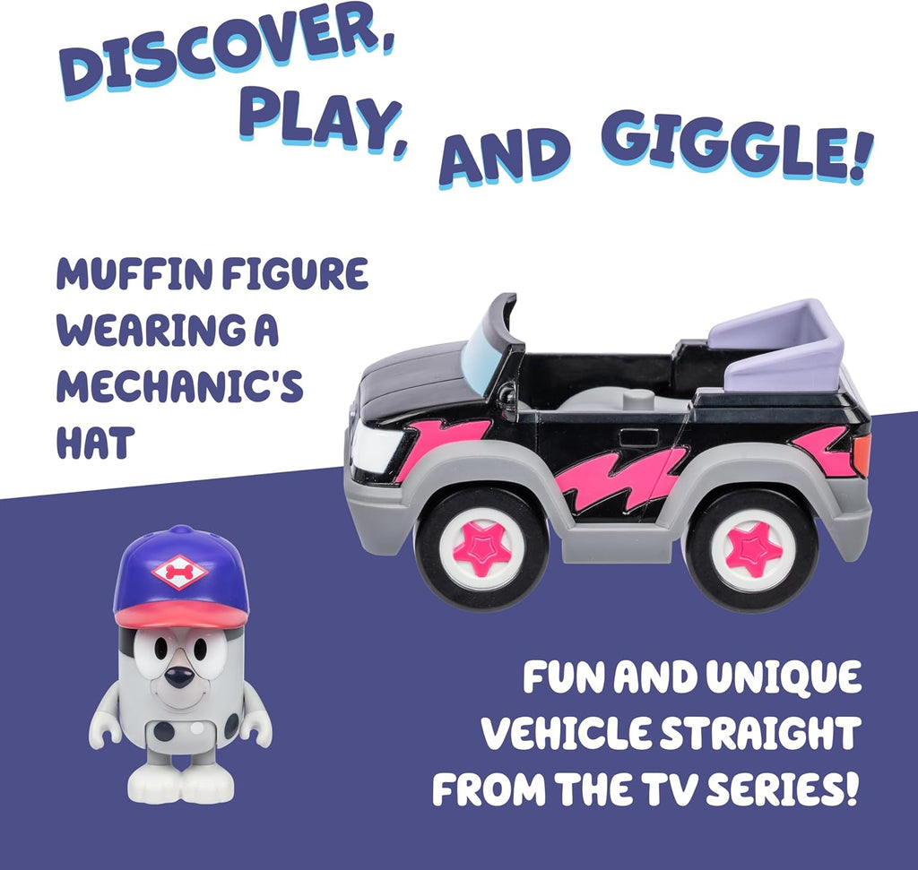 Bluey S13 Basic Vehicle Pizza Girls & Muffin