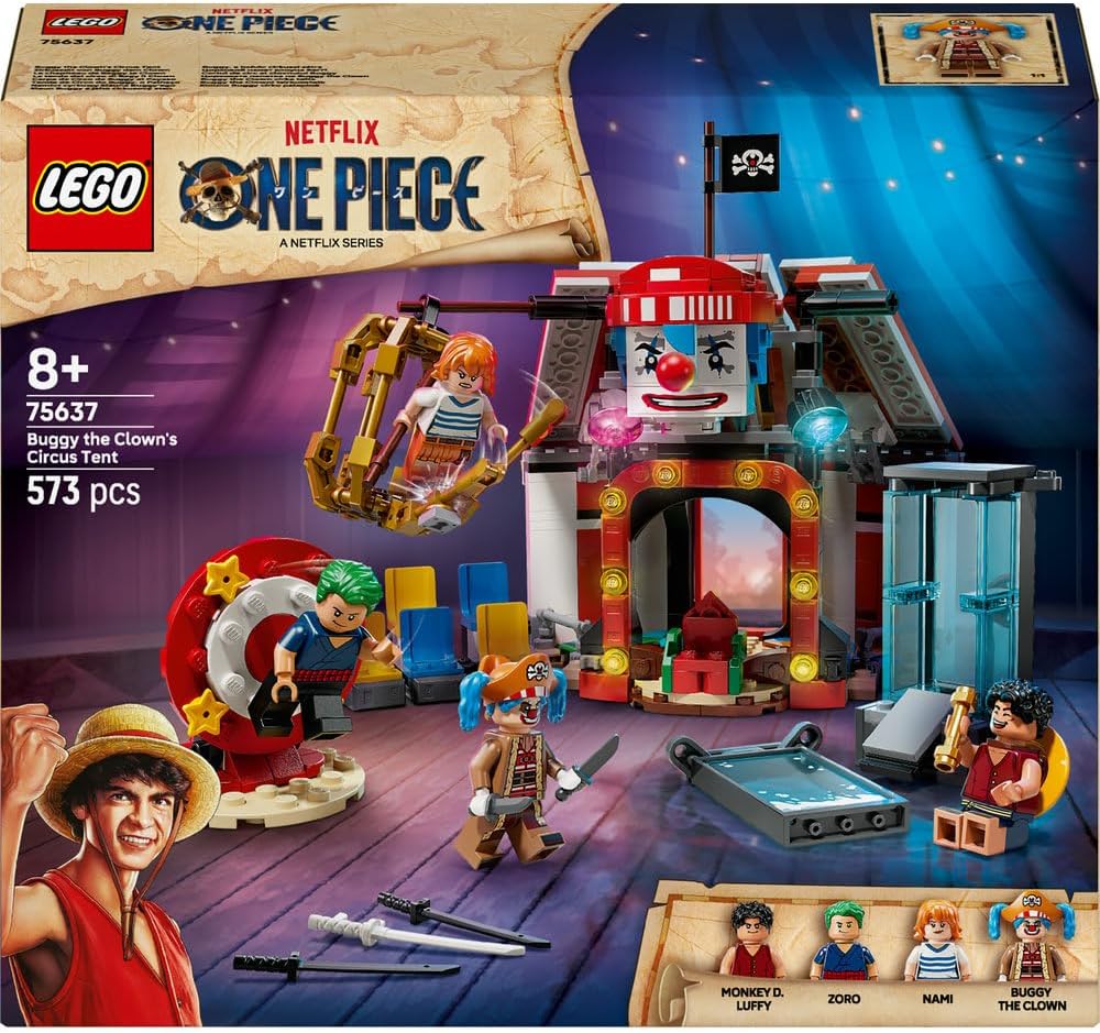 LEGO ONE PIECE Buggy the Clown's Circus Tent 75637