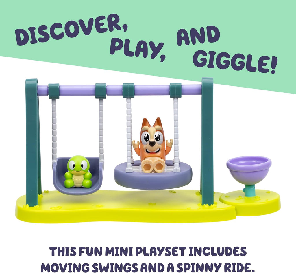 Bluey S12 Mini Playset Turtle Boy Playground
