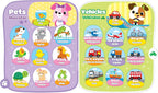 110 Bilingual Learning Book - First Words 12M+