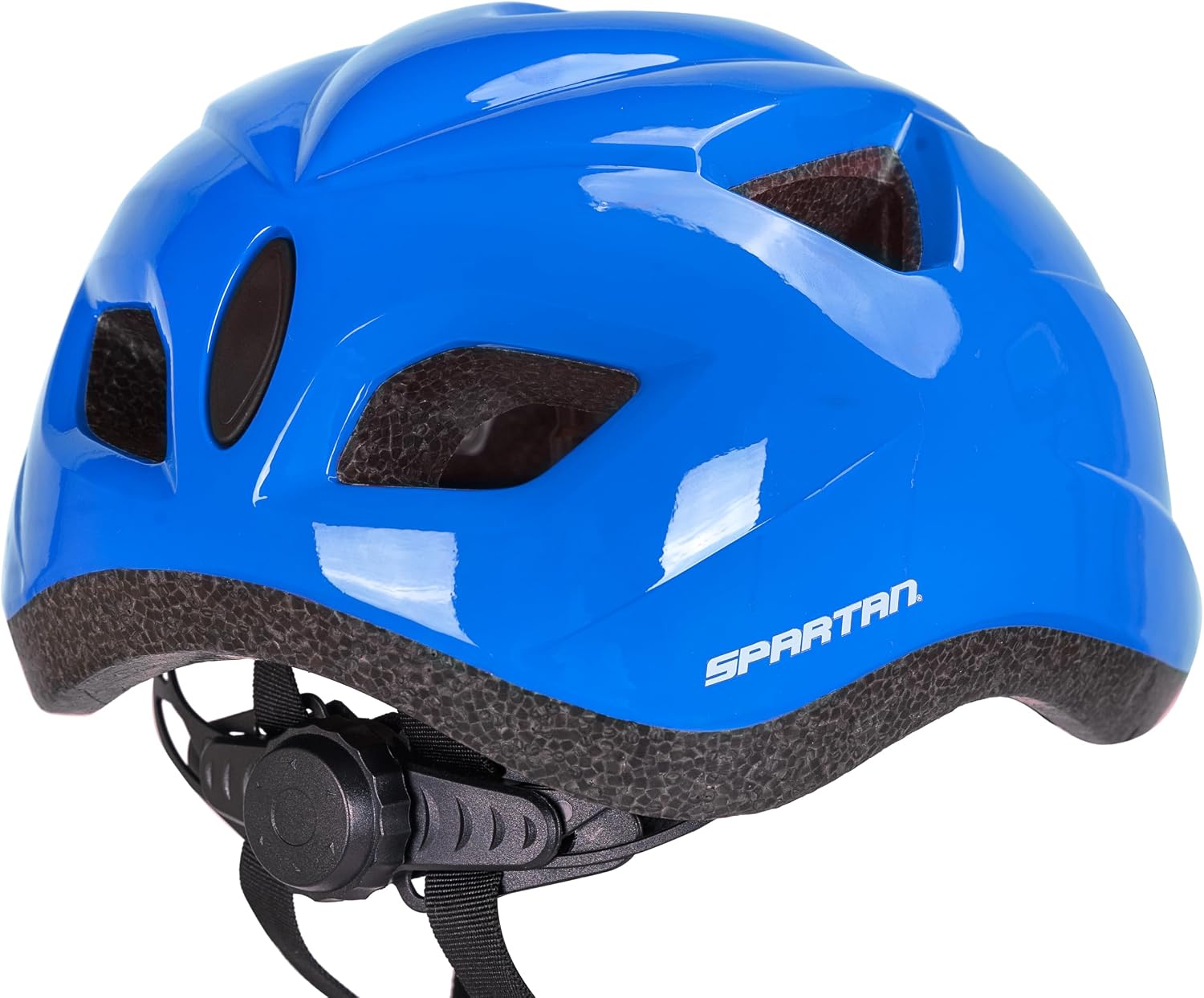 Spartan Kids Helmet in Blue for Ages 3-6 | Small Size 50-54cm | Bike, Scooter & Skate Safety Gear | Lightweight Shell