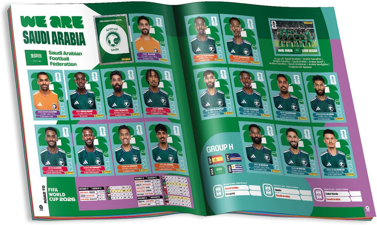 Panini FIFA World Cup 2026 Sticker Album, Multicolor