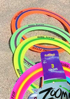 JA-RU Air Max Grip Ring Flyer Frisbee Round Flying Disc Toy 1029-1A