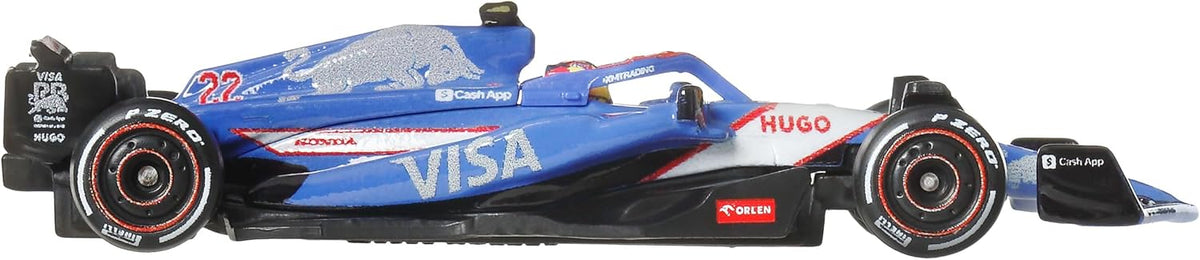 Hot Wheels VISA RB Formula 1 VCARB 01 Team 2024 Formula 1 Model Car