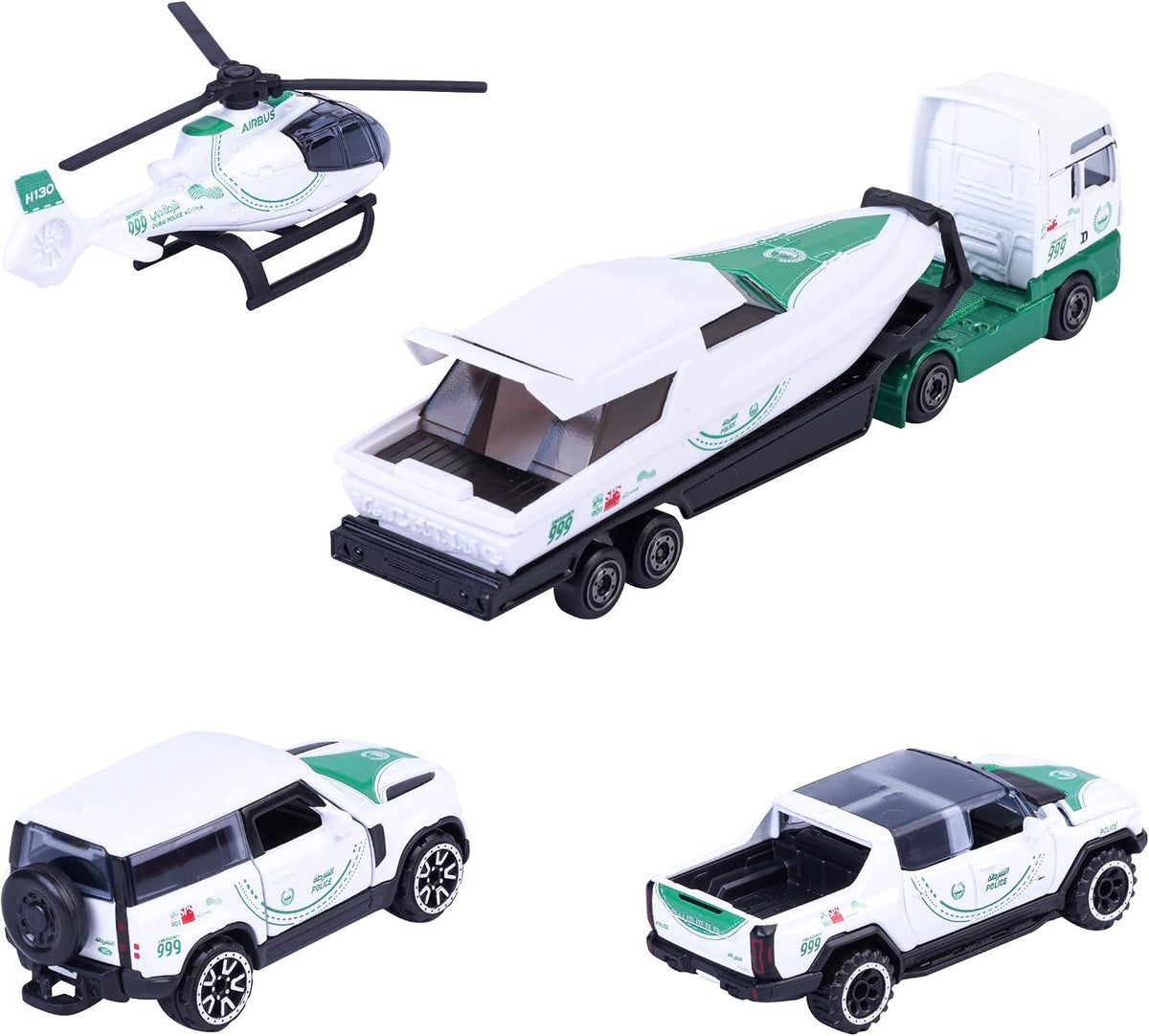 Majorette Dubai Police Force Pack Die Cast