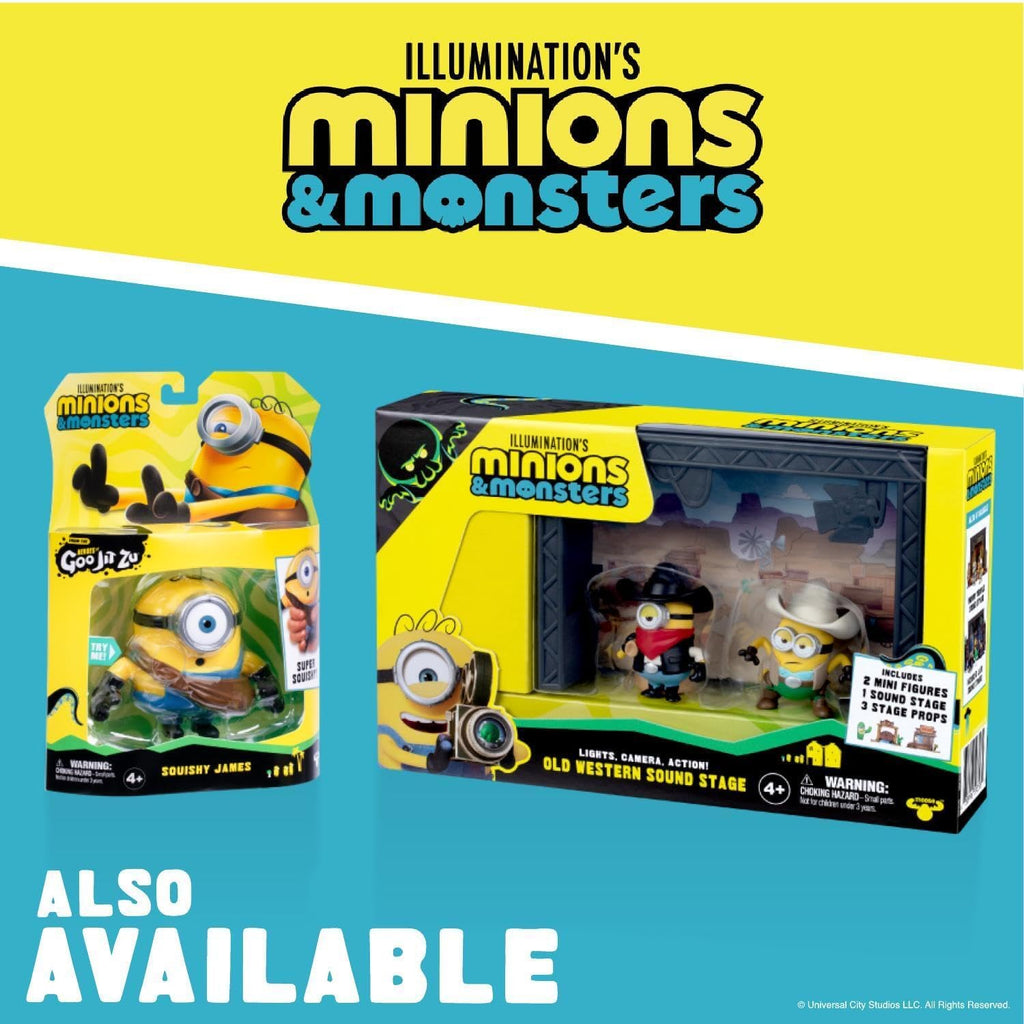 MINIONS Illumination Monster Playset Monster Search with Goomi