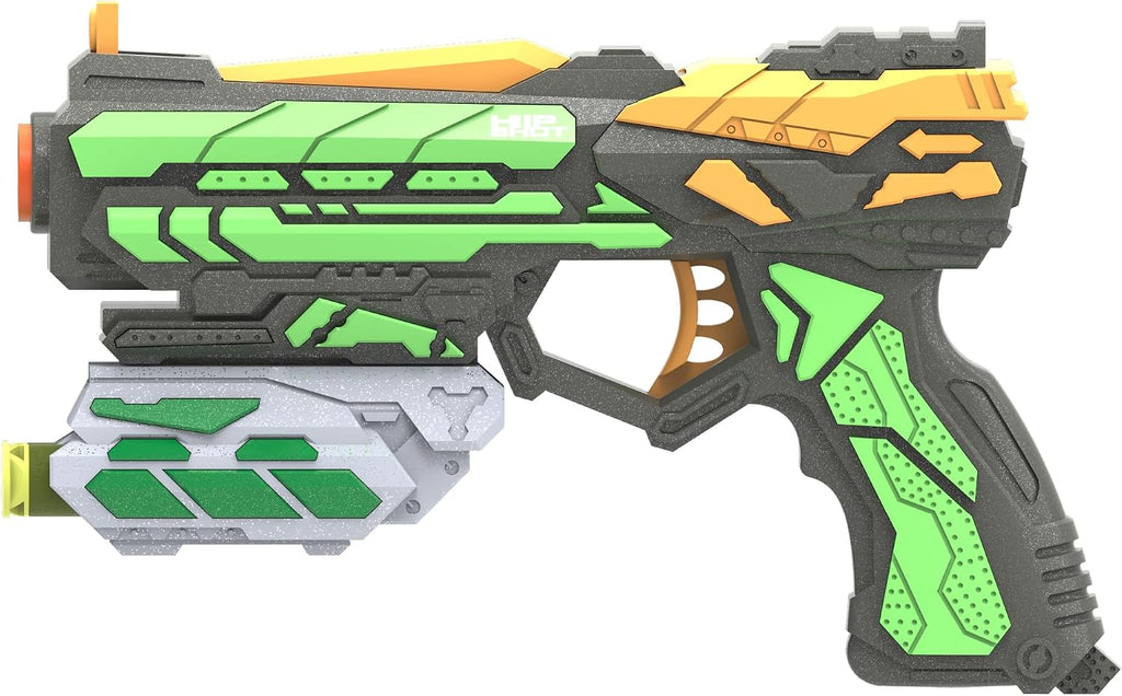 Hip Shot Lock & Load Compact Dart Handgun for Kids, Includes 6 Darts, Quick Reload