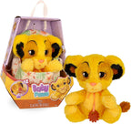 BABY PAWS Simba, Interactive Plush Toy with Sound Function when Opening and Closing the