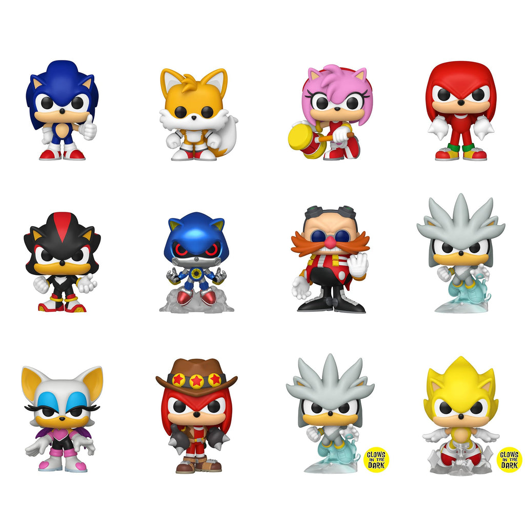 Funko Sonic the Hedgehog Mystery Mini Collectible Figure | Vinyl | 3.4