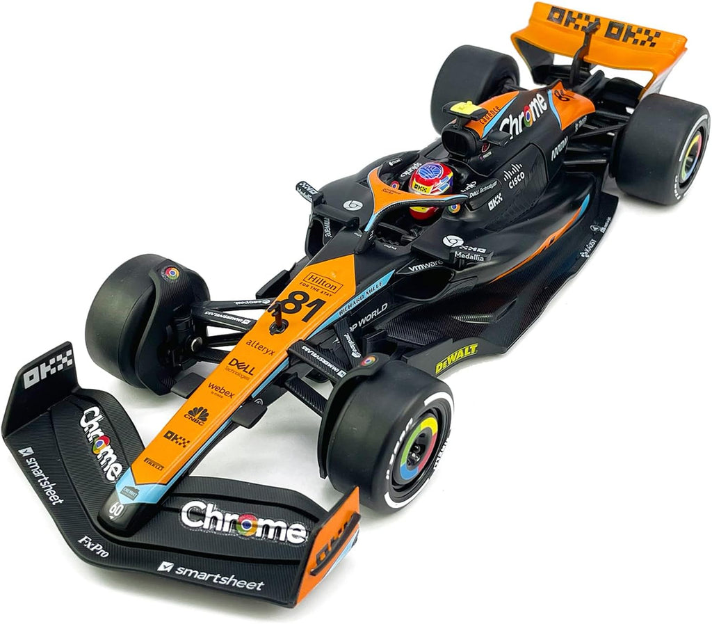 1:24 Scale F1 McLaren MCL60 Model Toy Car Metal Diecast Toy Vehicle, Formula 1 Team 2023 Australian Grand Prix, Piastri toy