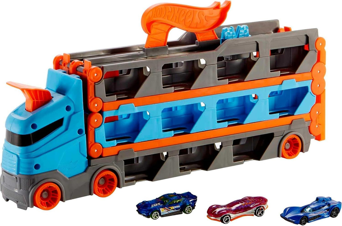 Hot Wheels Shark Chomp Transporter Playset with One 1