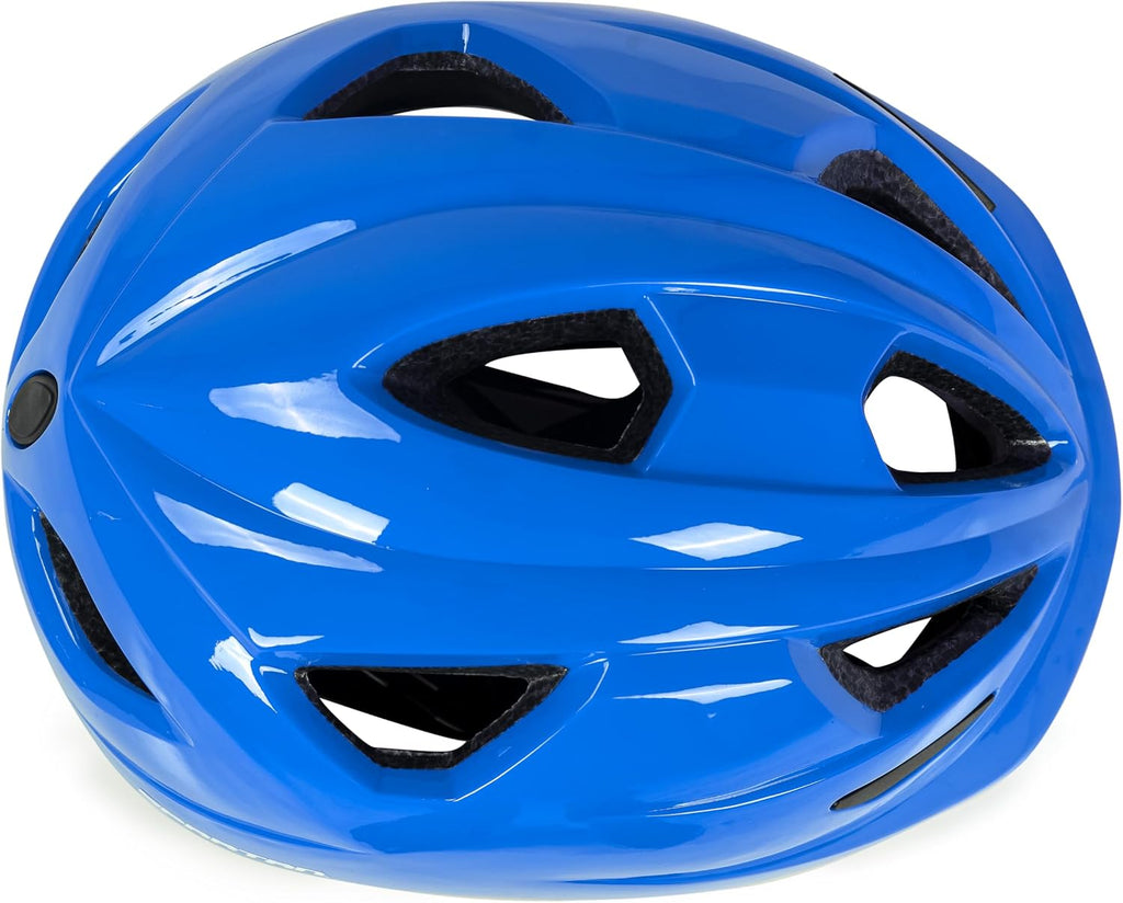 Spartan Kids Helmet in Blue for Ages 3-6 | Small Size 50-54cm | Bike, Scooter & Skate Safety Gear | Lightweight Shell