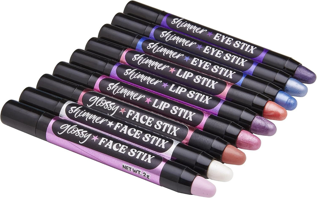 Shimmer N Sparkle Twist Up Beauty Sparklers, Multi-Use Shimmer Sticks for Eyes, Lips &