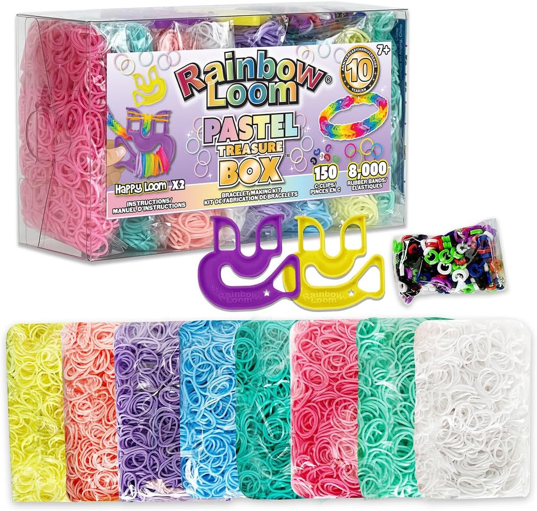 Rainbow Loom Treasure Box Pastel, Ages 7+