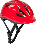 Spartan Spartan Kids Helmet in Red for Ages 3-6 | Small Size 50-54cm | Bike, Scooter & Skate Safety Gear | Lightweight Shell 