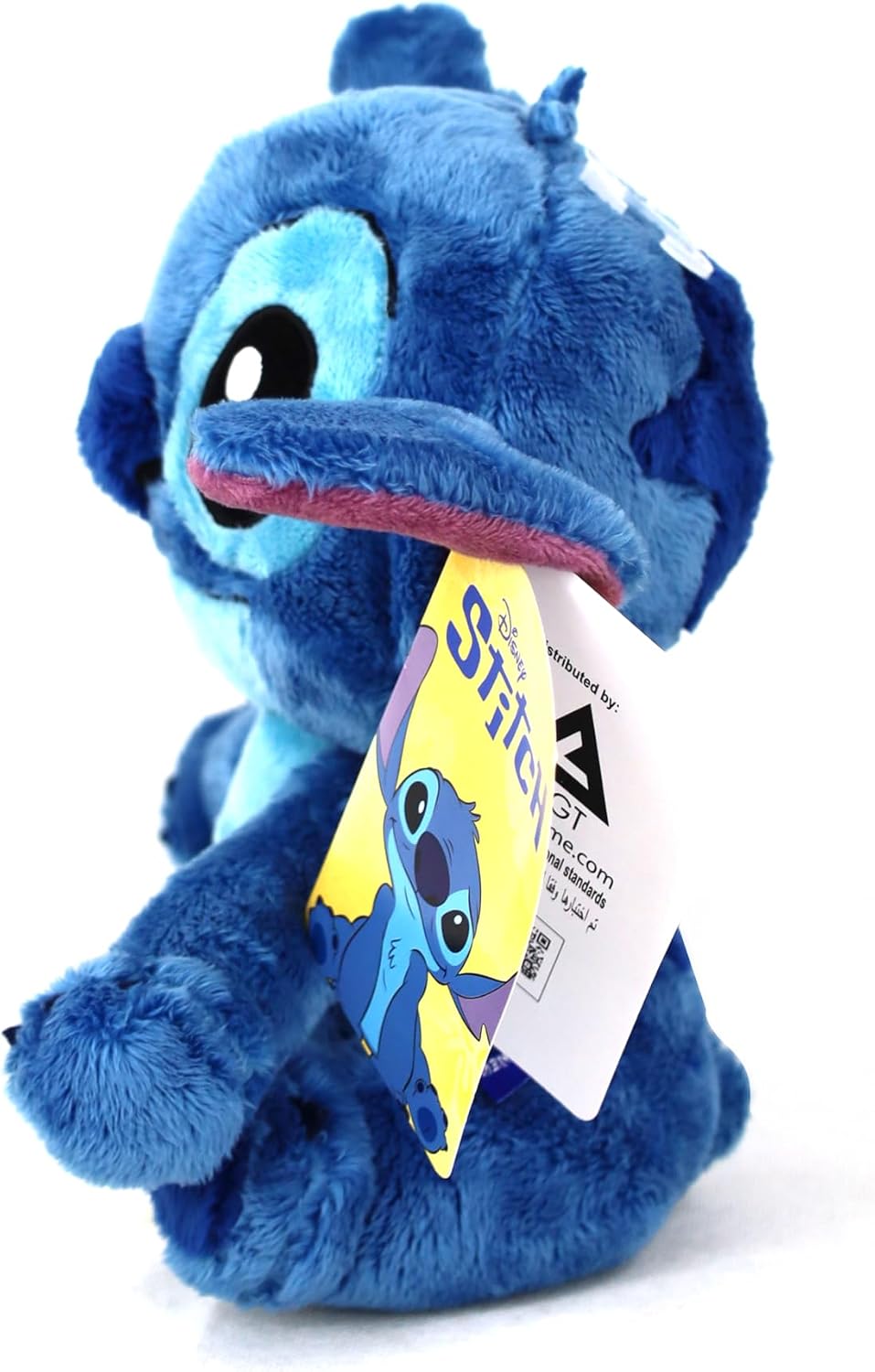 Disney Plush Core Stitch 10-Inch, Detailed Stitch Plush Sculpturing With Embroidered Features, Plush, Soft Toy Stuffed
