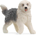 Schleich Old English Sheepdog Realistic Animal Figurine