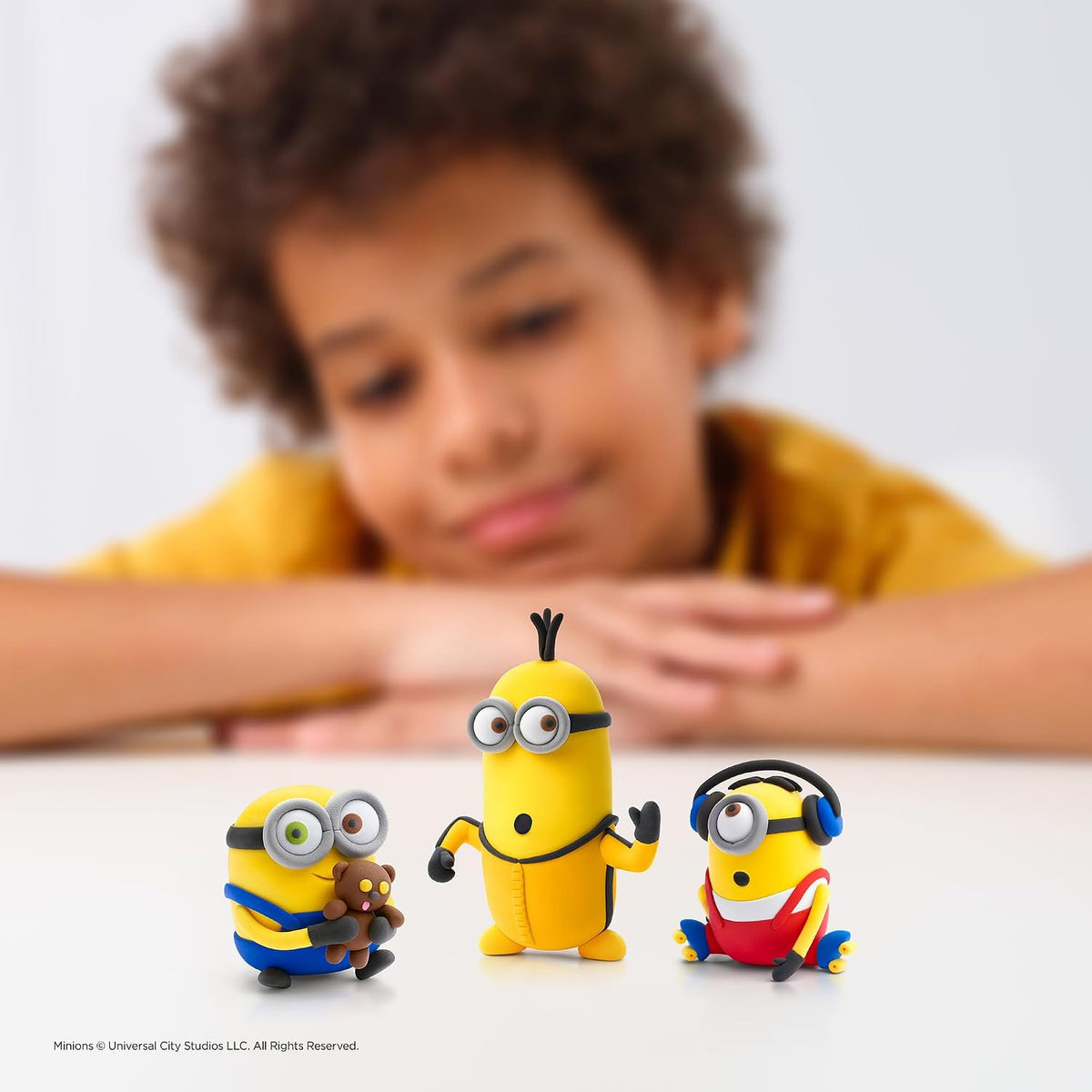 HEY CLAY Despicable Me Minions Set - Colorful Modeling Air Dry Clay for Kids - Air Dry
