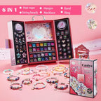 CANIYA 3688PCS Charm Beads Bracelet Making Kit for Girls, 6