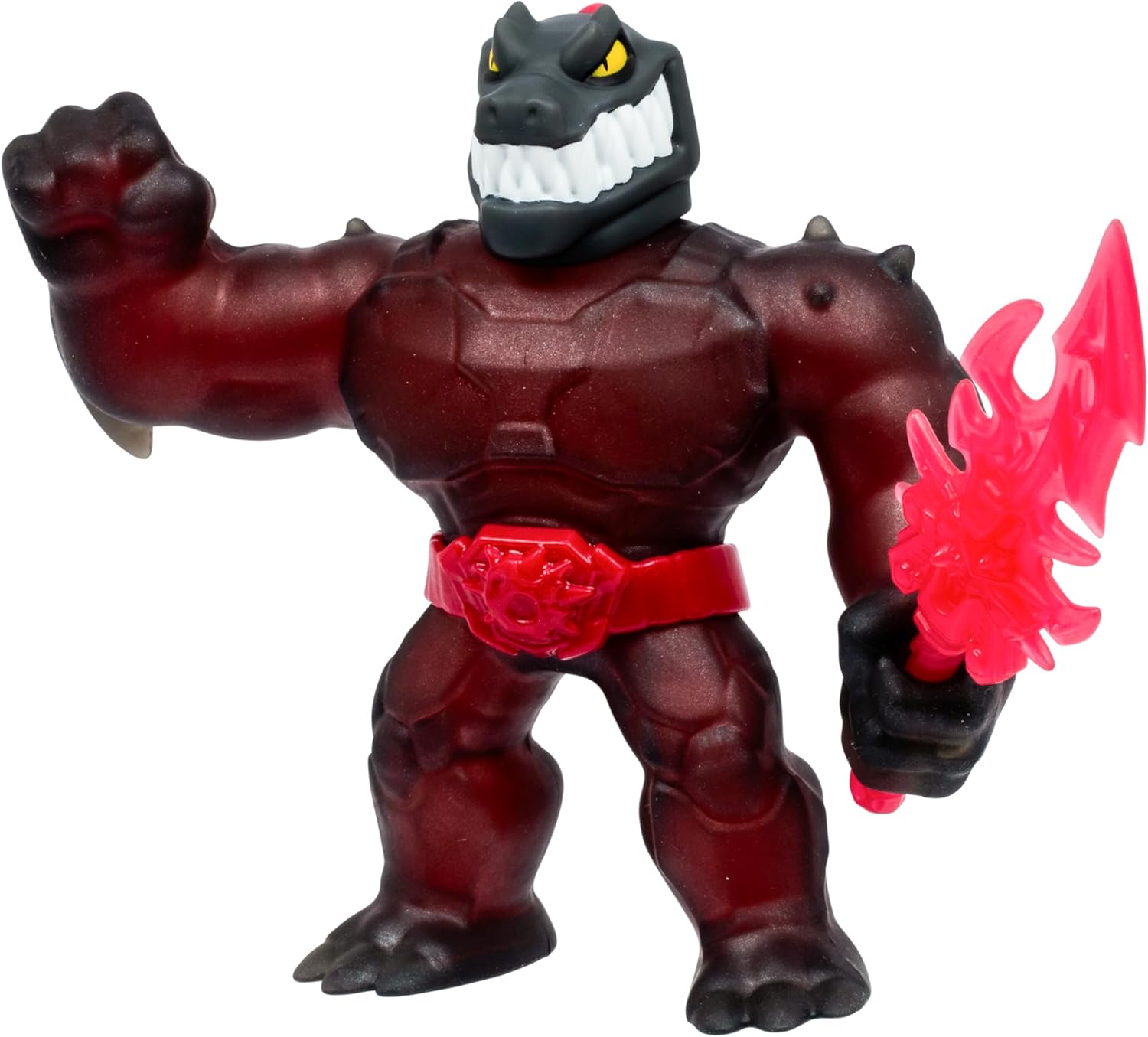 Heroes of Goo Jit Zu Meteor Madness, Stretchy Shredz Collectible Action Figure, with Unique Scrunchy Goo Filling & Hyper Blade, Sensory Toy That Stretches Up to 3X Its Size