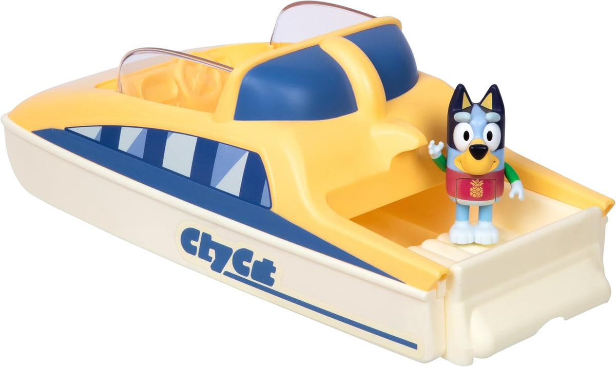 BLUEY S13 COLOR CHANGE BLUEY'S MOTORBOAT VEHICLE EXCLUSIVE